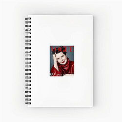 Beauty of Actress Isabella Rossellini Notebook