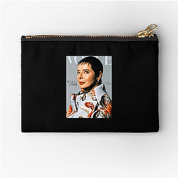 Lancome Model Isabella Rossellini Zipper Pouches