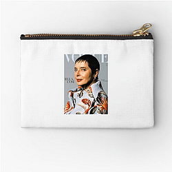 Lancome Model Isabella Rossellini Zipper Pouches