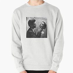 David Lynch and Isabella Rossellini Noir Glamour Art Print Sweatshirt