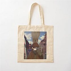 Ishura - Flat Cap Cotton Tote Bag