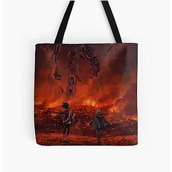 Ishura - The Robot Destruction All Over Print Tote Bag