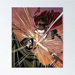 Ishura anime - Sojiro the Willow-Sword Poster