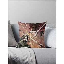 Ishura anime - Sojiro the Willow-Sword Throw Pillow