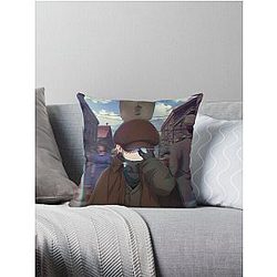 Ishura - Flat Cap Throw Pillow