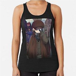 Ishura - Flat Cap Racerback Tank Top