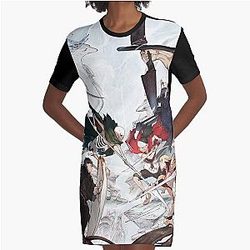 Ishura anime - The New Demon King War  Graphic T-Shirt Dress