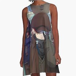 Ishura - Flat Cap A-Line Dress