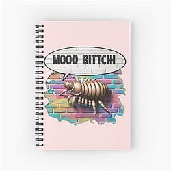 Melkkoe Isopod Spiral Notebook