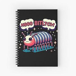 Melkkoe Isopod Spiral Notebook