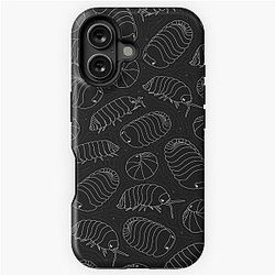 Isopod Phone Case - Roly Poly - Pill Bug iPhone Tough Case
