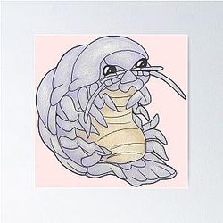 Isopod Poster di taglio