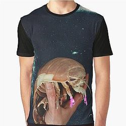 Isopod T-shirt grafica Meme