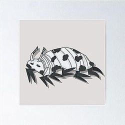 홍보센터 isopod (Porcellio laevis) 포스터