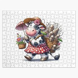 Mucca di latticini Isopod puzzle colorato