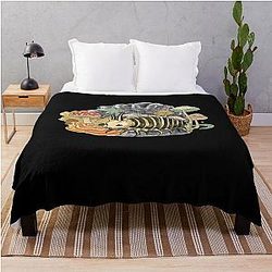 Dairy Cow Isopod Throw Blanket