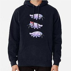Ribbon giant isopod Pullover Hoodie