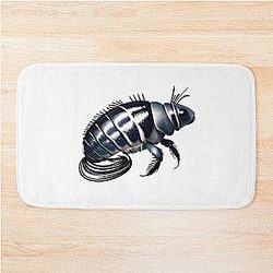 Metaal Isopod Art Illustratie badmat