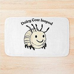 dairy cow isopod Bath Mat