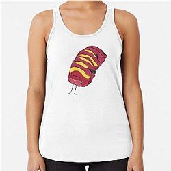 스칼렛 Isopod Racerback 탱크 탑