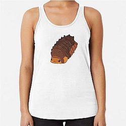 샤이 Gator Isopod Racerback 탱크 탑