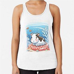 바다 소 isopod Racerback 탱크 탑