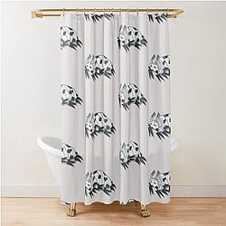 Dairy cow isopod (Porcellio laevis) Shower Curtain