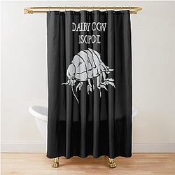 DAIRY COW ISOPOD Shower Curtain