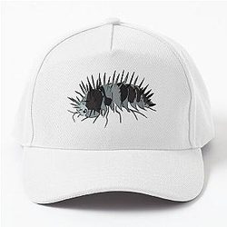 White Skull Isopod Baseball Cap
