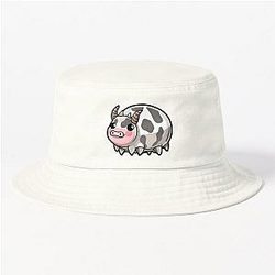Mucca lattiera isopod carino fibbia cappello
