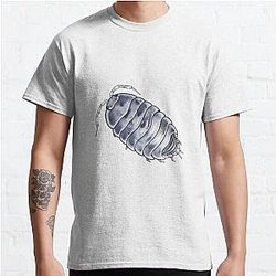 Porcellio laevis "dairy cow" Isopod Classic T-Shirt