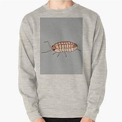 Peach Isopod Pullover Sweatshirt