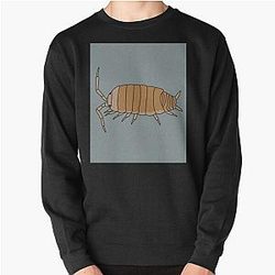 Poeder oranje Isopod Pullover Sweatshirt