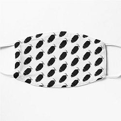 Isopod Silhouette Flat Mask