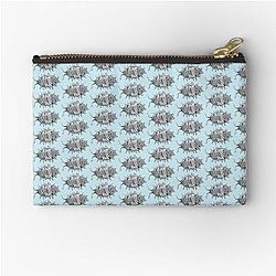 Melkkoe Isopod • Roly Poly • Digital Drawing Zipper Pouch