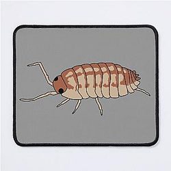 Peach Isopod Mouse Pad