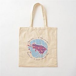 Gewoon een klein schepsel. Isopod Katoenen Tote Bag