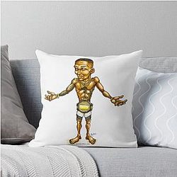 Israel Adesanya Throw Pillow