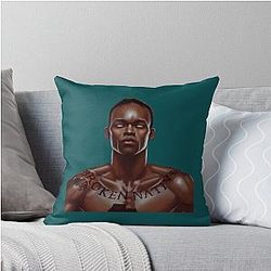 Israel Adesanya The Last style bender Throw Pillow