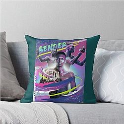 Israel Adesanya POWER UP Premium Scoop Throw Pillow