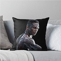 Israel Adesanya Machine or God The Last Style Bender Throw Pillow