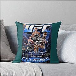 Israel Adesanya College D1 Premium Throw Pillow
