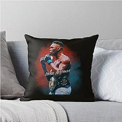 Israel Adesanya T Shirt Sticker Throw Pillow