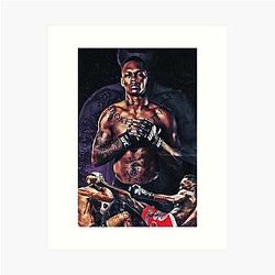Israel Adesanya UFC Art
