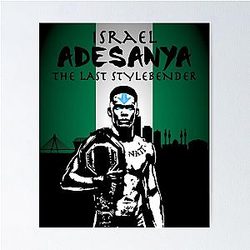Israel Adesanya The Last Stylebender Poster