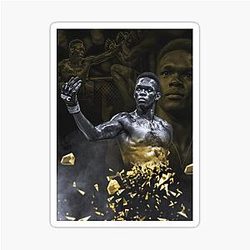 Israel Adesanya - Gold Sticker