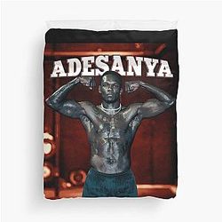 Israel Adesanya 281 T shirt Fighting Duvet Cover