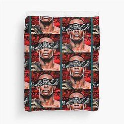 Israel Adesanya Style Bender UFC 276 Duvet Cover