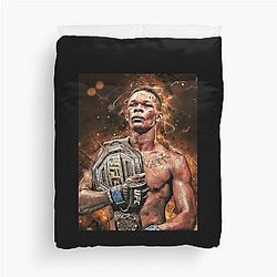 Retro Vintage in Israel Adesanya Kickboxing Gifts Duvet Cover