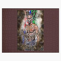 Israel Adesanya - Broken Native D2 Premium Jigsaw Puzzle